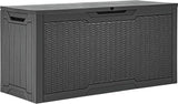 YITAHOME 80 Gallon Outdoor Storage Box, Large Water Resistant Resin Deck Box - Photo 1