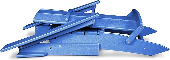 POLYWOOD® Modern Folding Adirondack in Pacific Blue