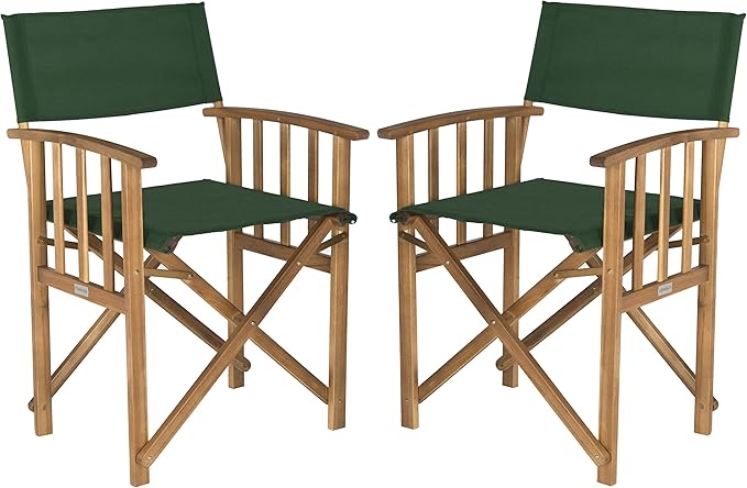 SAFAVIEH Outdoor Living Collection Laguna Director Chairs - Photo 1