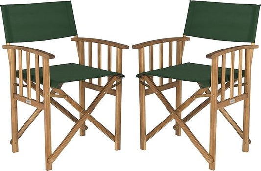 SAFAVIEH Outdoor Living Collection Laguna Director Chairs