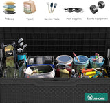 YITAHOME 80 Gallon Outdoor Storage Box, Large Water Resistant Resin Deck Box - Photo 3