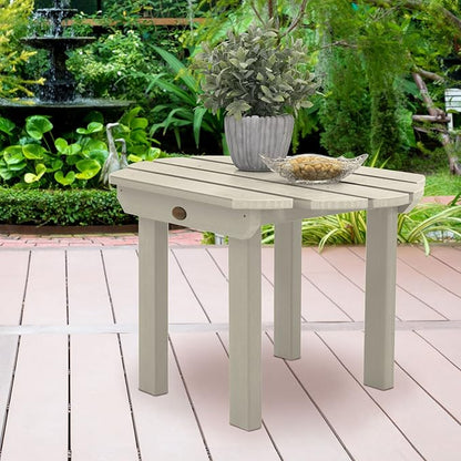 Highwood Classic Westport Side Table, Whitewash