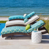 BrylaneHome 84" Outdoor Chaise Lounge Cushion - Carolina - Photo 5