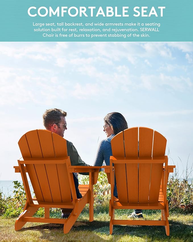 SERWALL Adirondack Chair Set of 6 - Photo 3