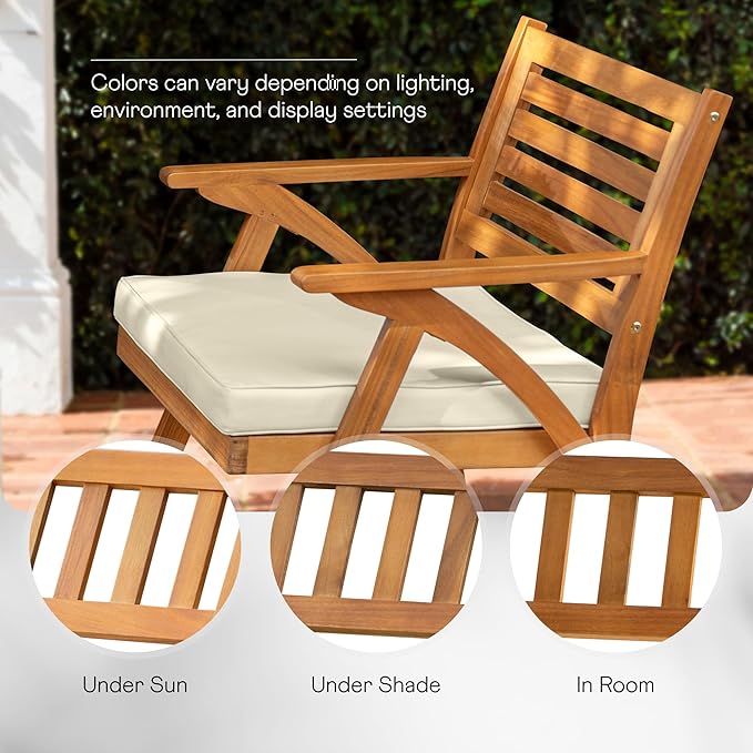 Sauvage Bistro Armchairs with Table - Set of 3 - Photo 6