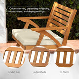 Sauvage Bistro Armchairs with Table - Set of 3 - Photo 6