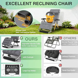 Suteck Oversized Zero Gravity Chair, 33In XXL Lounge Chair w/Removable Cushion&Headrest - Photo 5