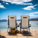 Nestl Zero Gravity Chairs Set of 4 - Beige - Photo 2