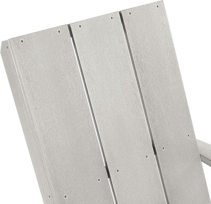 highwood Italica Modern Adirondack Chair, Harbor Gray