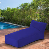 Outdoor Chaise Lounge Chair, Sunbed UV Resistant Sofa Couch Patio Furniture Waterproof Outside Sunlounge Reclining - Photo 7