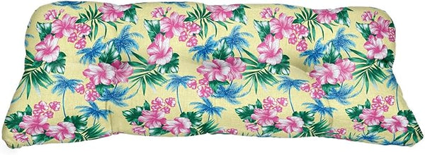 BrylaneHome Tufted Bench Cushion - 45.5" L x 19" W x 3" H- Patio & Outdoor - Water - Photo 1