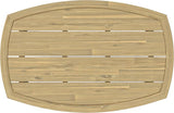 SIMPLIHOME Parkside SOLID ACACIA WOOD 70 inch Wide Rectangle Contemporary 4 Piece Outdoor Conversation Set in Natural - Photo 8