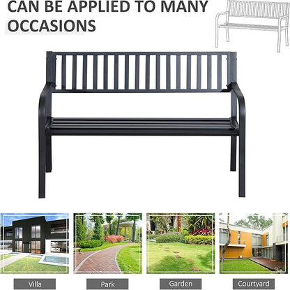 GOWE Outdoor Garden Bench, Patio Bench