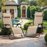 Devoko Set of 2 Zero Gravity Lounge Chairs - Photo 2