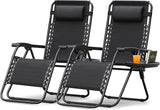 Devoko Patio Zero Gravity Chair Outdoor Free Folding Adjustable Chaise Lounge Chairs Beach Pool Side Using Reclining - Photo 1