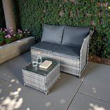 GIANGSUNNY 3 Patio Furniture Set with Storage - Photo 7