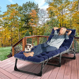 DoCred Folding Lounge Chair with Mattress - Photo 4