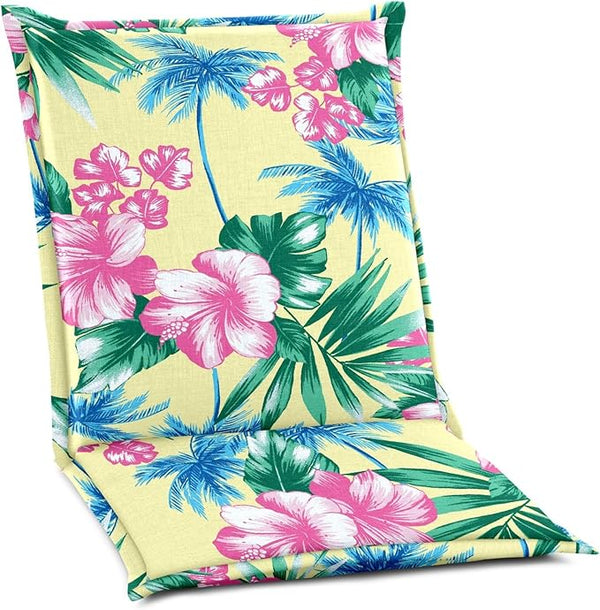 BrylaneHome Hinged Back & Seat Cushion - 21.5" H Seat Back - Patio & Outdoor - Water - Photo 1