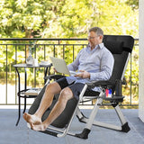 Slsy Zero Gravity Chair, Reclining Lounge Chair with Removable Cushion & Tray for Indoor and Outdoor - Photo 4
