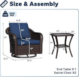 4 PCS Outdoor Conversation Set - Photo 2