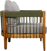 Christopher Knight Home Vinny Acacia Wood Club Chair, Outdoor Accent Chair - Photo 6