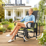 Outsunny Outdoor Glider Chair Set of 2 - Photo 4