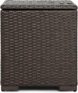 Serta Laguna Brown Resin Wicker Outdoor Patio Furniture Collection, Easy Assembly, Porch or Pool - Photo 4