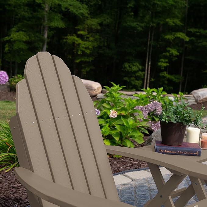 Elk Outdoors The Essential Adirondack Chair, Woodland Brown