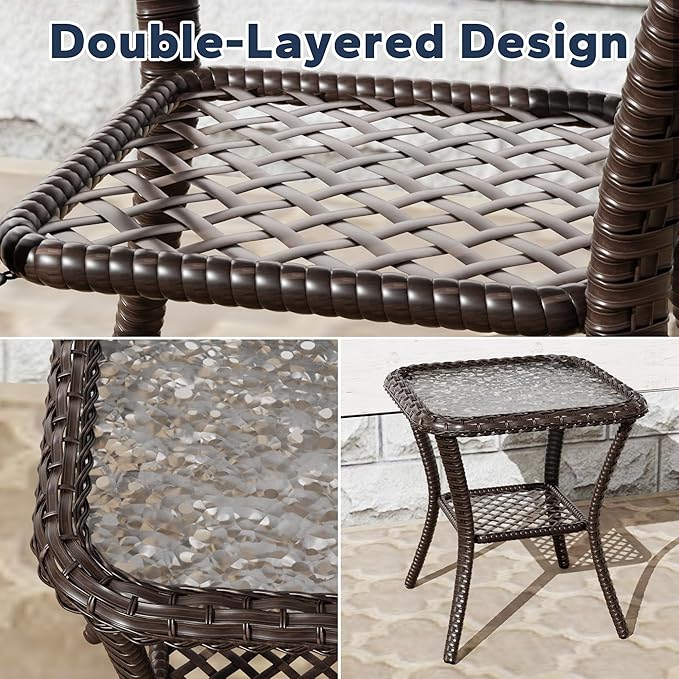 4 PCS Outdoor Conversation Set - Photo 6