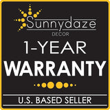 Sunnydaze Decorative Lattice Cast Aluminum Patio Dining Table with Umbrella Hole - 33-Inch Diameter - Black - Photo 10