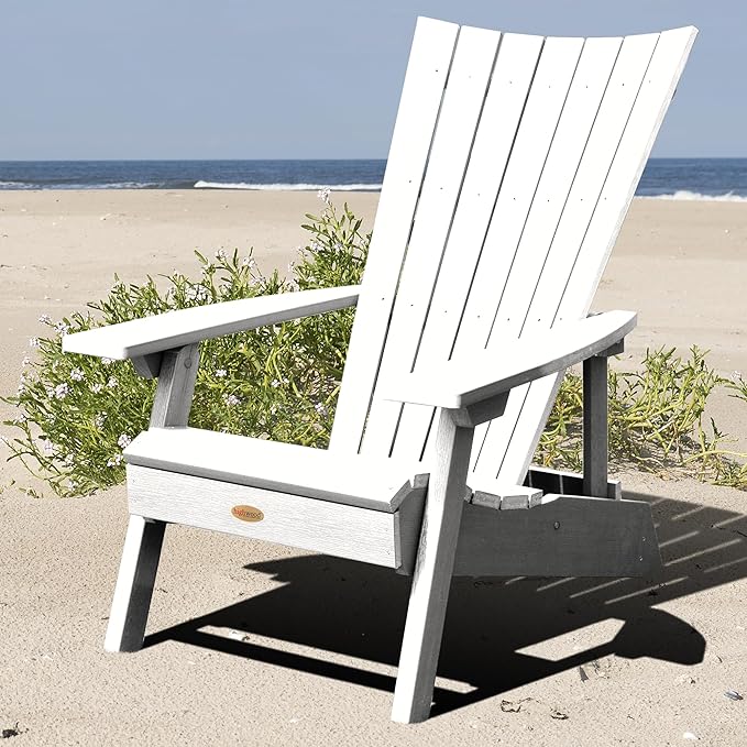 highwood Manhattan Beach Adirondack Chair, White