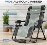 UDPATIO Oversized Zero Gravity Chair, Outdoor Full Padded Recliner - Photo 5
