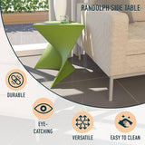 LeisureMod Danbury Modern Vanity Side Table, Green - Photo 6