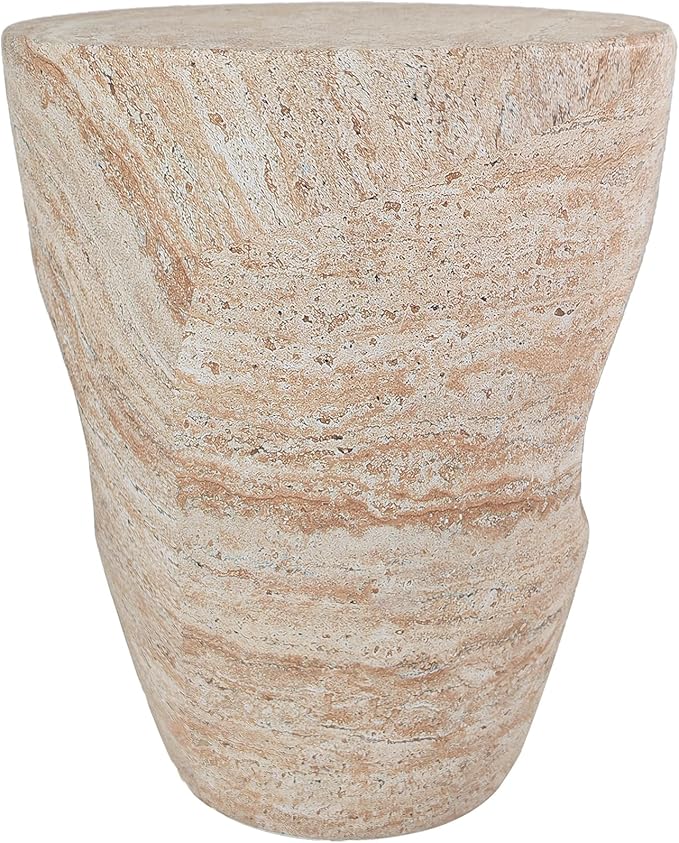 Christopher Knight Home Aria 18.5" H Outdoor Side Table, Round End Table with Hollow Design - Photo 8