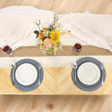 Folding Picnic Table with Table Runner, Portable Boho Low Picnic Table for Indoor Outdoor - Photo 7