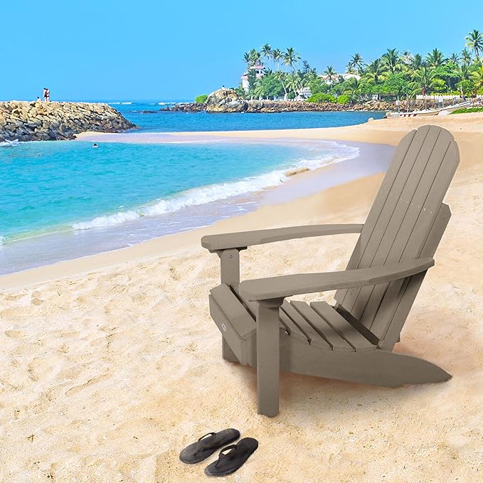 Cape Adirondack Chair, Adult, Cabana Tan