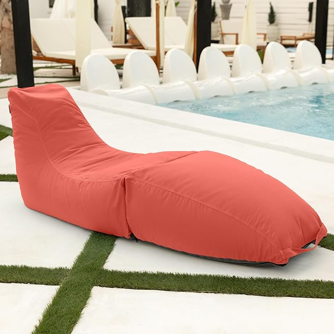 Jaxx Prado Outdoor Chaise Lounge, Flamingo - Photo 6