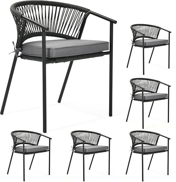 YITAHOME Outdoor Patio Chairs Set of 6 - Photo 1