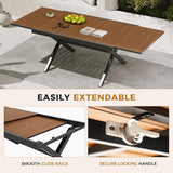 Grand patio Expandable Patio Dining Table - Photo 7