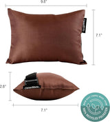 CleverMade Tamarack Pillow for Patio Furniture; Comfortable - Photo 2