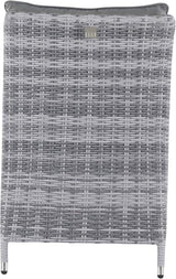 Elle Decor Vallauris Patio Outdoor Furniture Collection, Premium All Weather Wicker, 5 Piece Non-Reclining Set, Gray - Photo 7