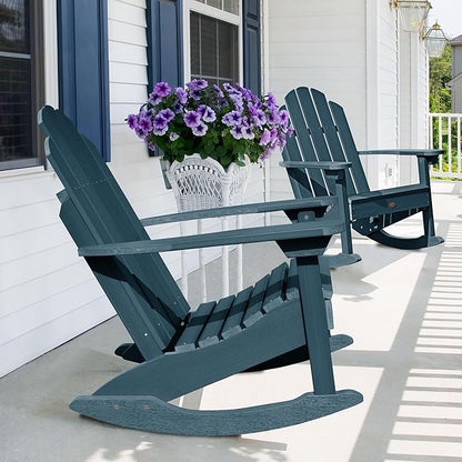 highwood Classic Westport Adirondack Rocking Chair, Nantucket Blue