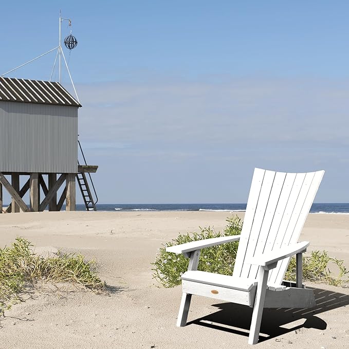 highwood Manhattan Beach Adirondack Chair, White