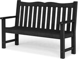 Stoog All-Weather 2-Person Outdoor Bench, 800 lbs Capacity HIPS Plastic Garden Bench for Patio, Backyard, Porch and Park - Photo 1