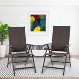 Kozyard Coolmen 2-Pack Outdoor Patio Dining Chair Set - Breathable Textilene Padded - Photo 1
