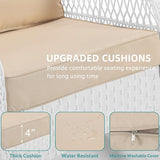 MEETWARM 3 Pieces Patio Conversation Set - Photo 2