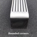 Outdoor Benches Weatherproof 304 Stainless Steel Metal Garden Benches Backless for Front Porch Patio Commercial - Photo 6