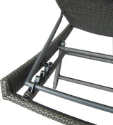 Christopher Knight Home Arthur | Outdoor Wicker Chaise Lounges | Set of 2 | in Grey - Photo 2