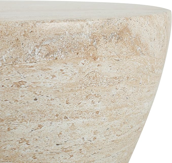 Christopher Knight Home Outdoor Side Table, Hourglass Shape Side Table, Patio Garden Stool Coffee End Table - Photo 6