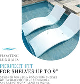 Floating Luxuries Kai Shelf Pool Lounger, in-Pool, Use in Pools with Shelves Up to 9 Inches Deep - Photo 5